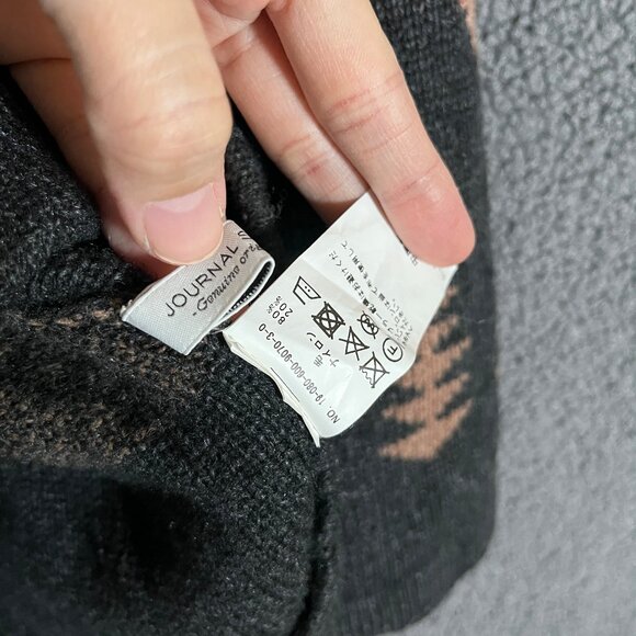 Pendleton Journal Standard Southwestern Wool Blend Sweater Cardigan Men's Size M - Picture 5 of 10